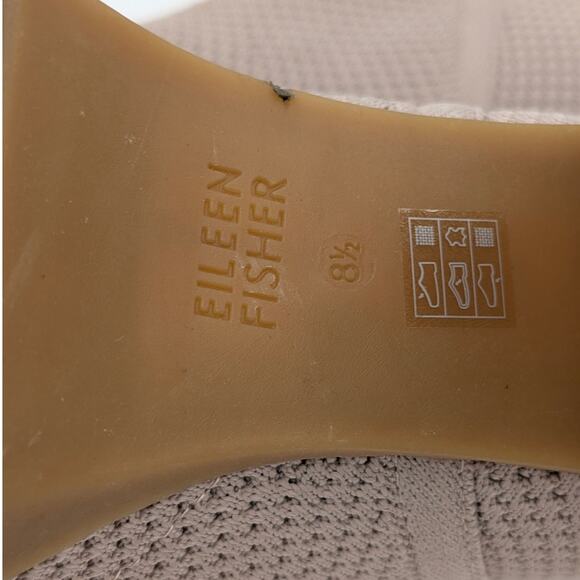 Eileen Fisher Chyme Stretchy Knit Platform Sandal Women's Blush Size US8.5 EU39 - Picture 8 of 10